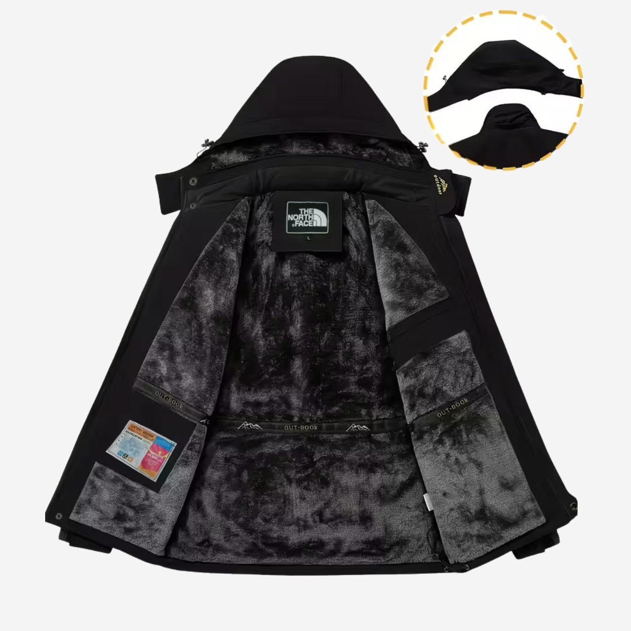 Termisk Outdoorjacka - UTFÖRSÄLJNINGSPRIS