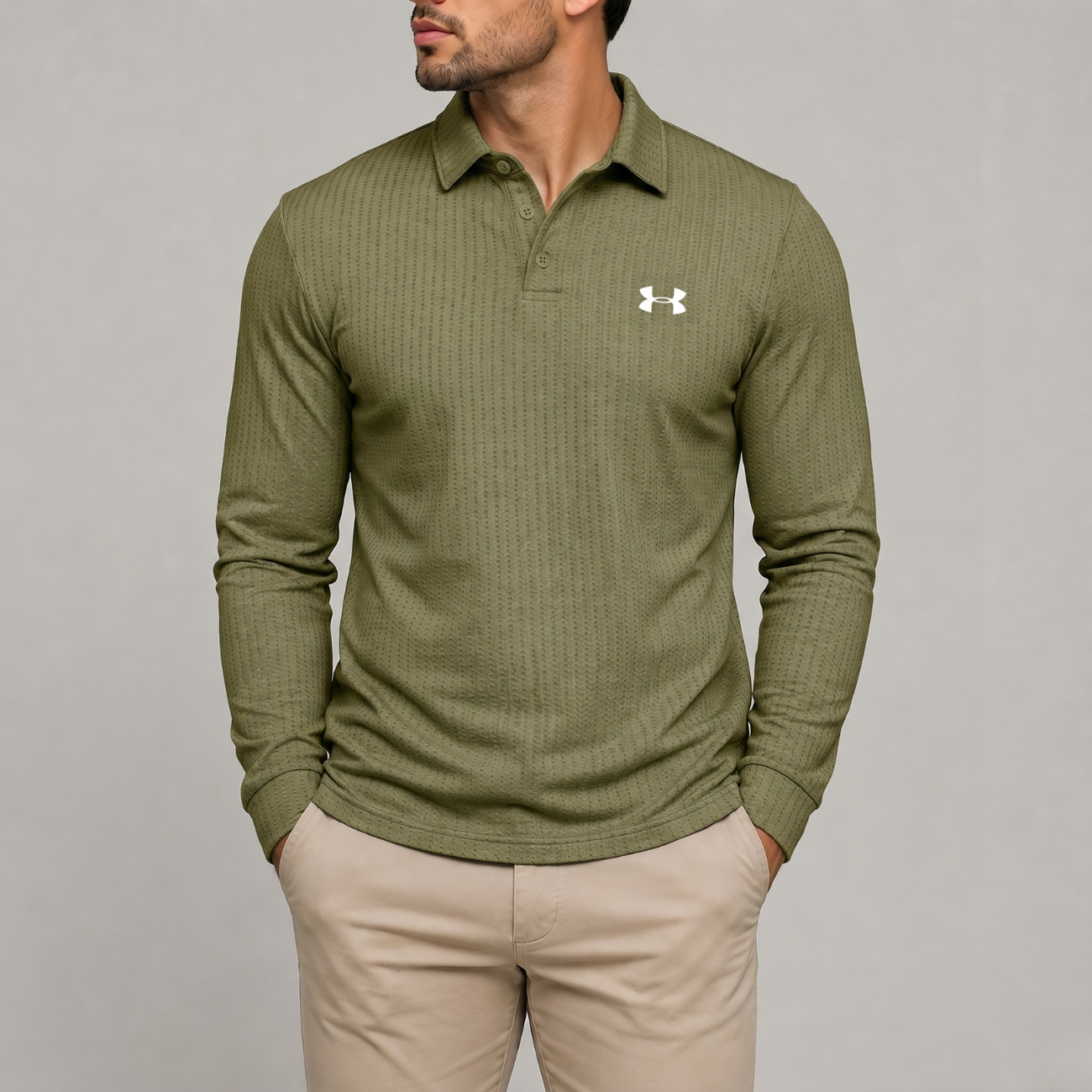 Långärmad Performance Polo - Utförsäljning