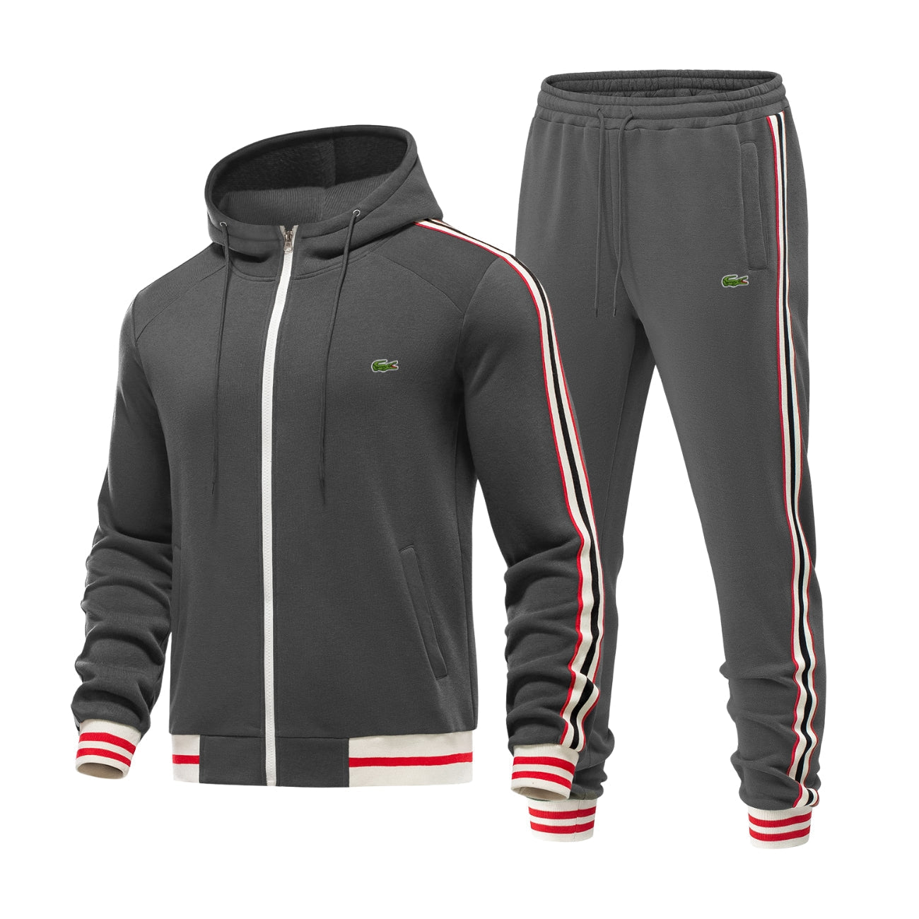 Avslappnad Set Hoodie & Byxor - REA