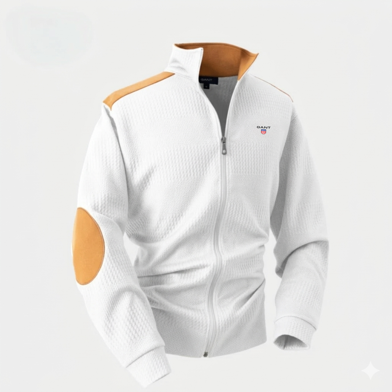 2026 Texturerad Performancejacka med Dragkedja - Utförsäljning