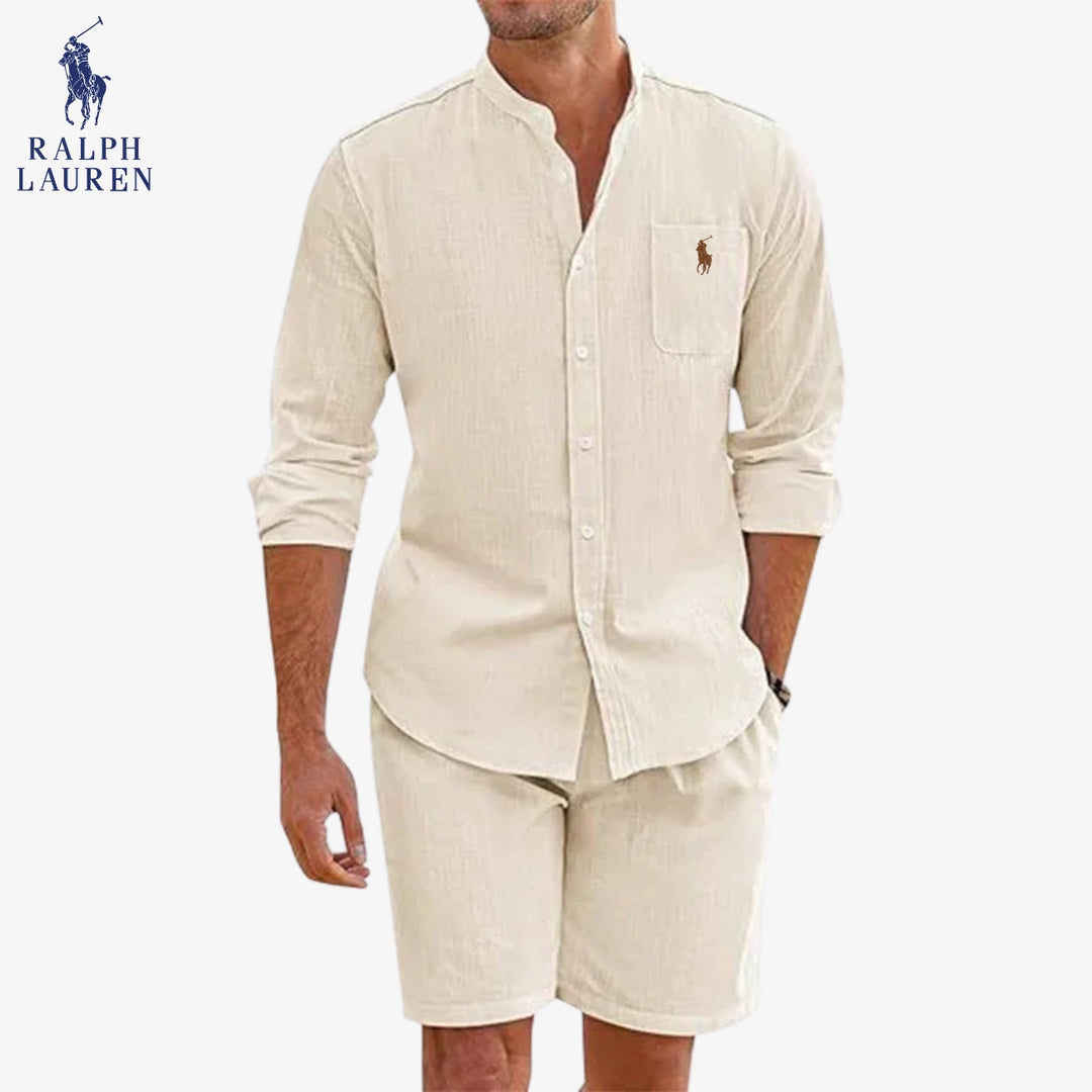 Elegant Set Skjorta & Shorts || UTFÖRSÄLJNING