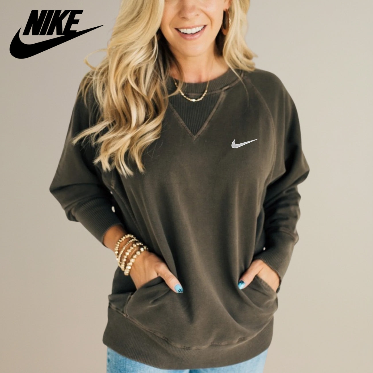 Faded Casual Sweater || UTFÖRSÄLJNING