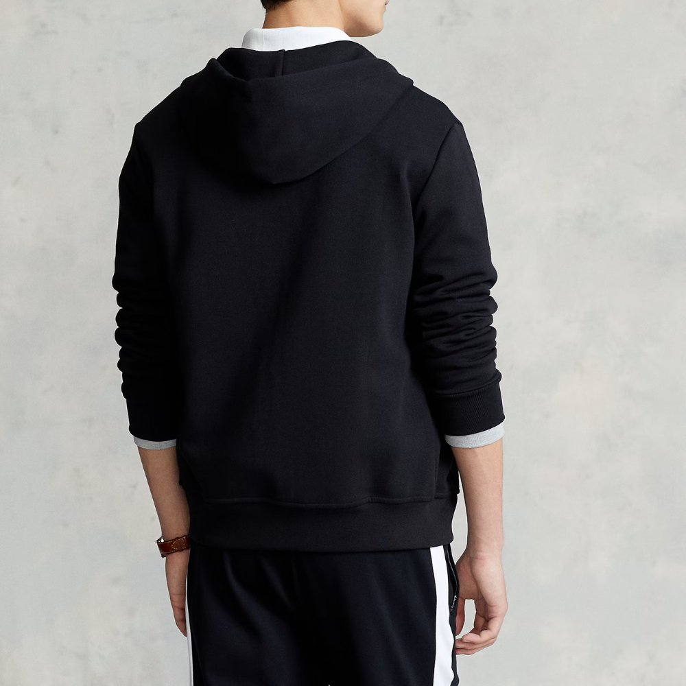Lyxigt set i dubbelstickad trikå