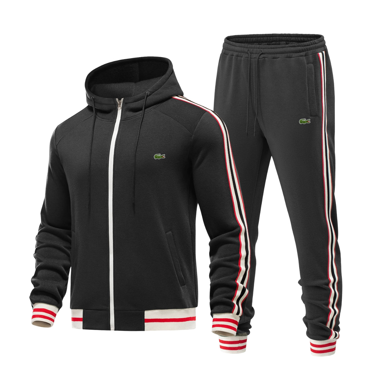 Avslappnad Set Hoodie & Byxor - REA