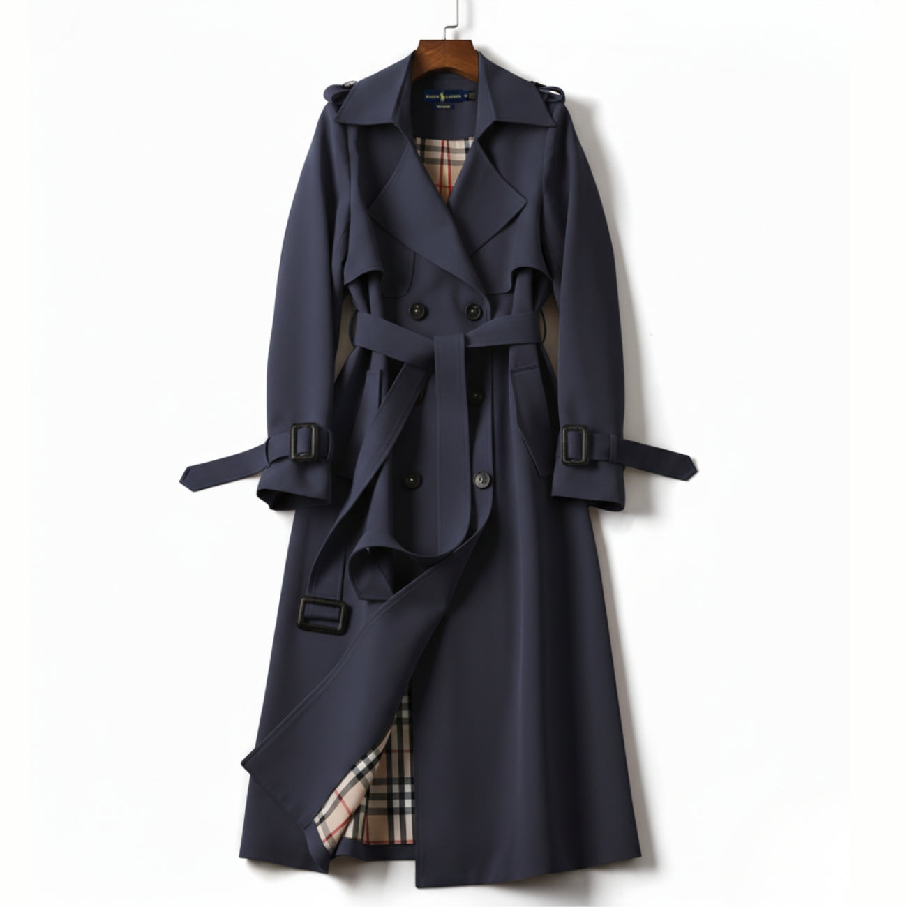 Elegant Trenchcoat med Bälte - UTFÖRSÄLJNINGSPRIS