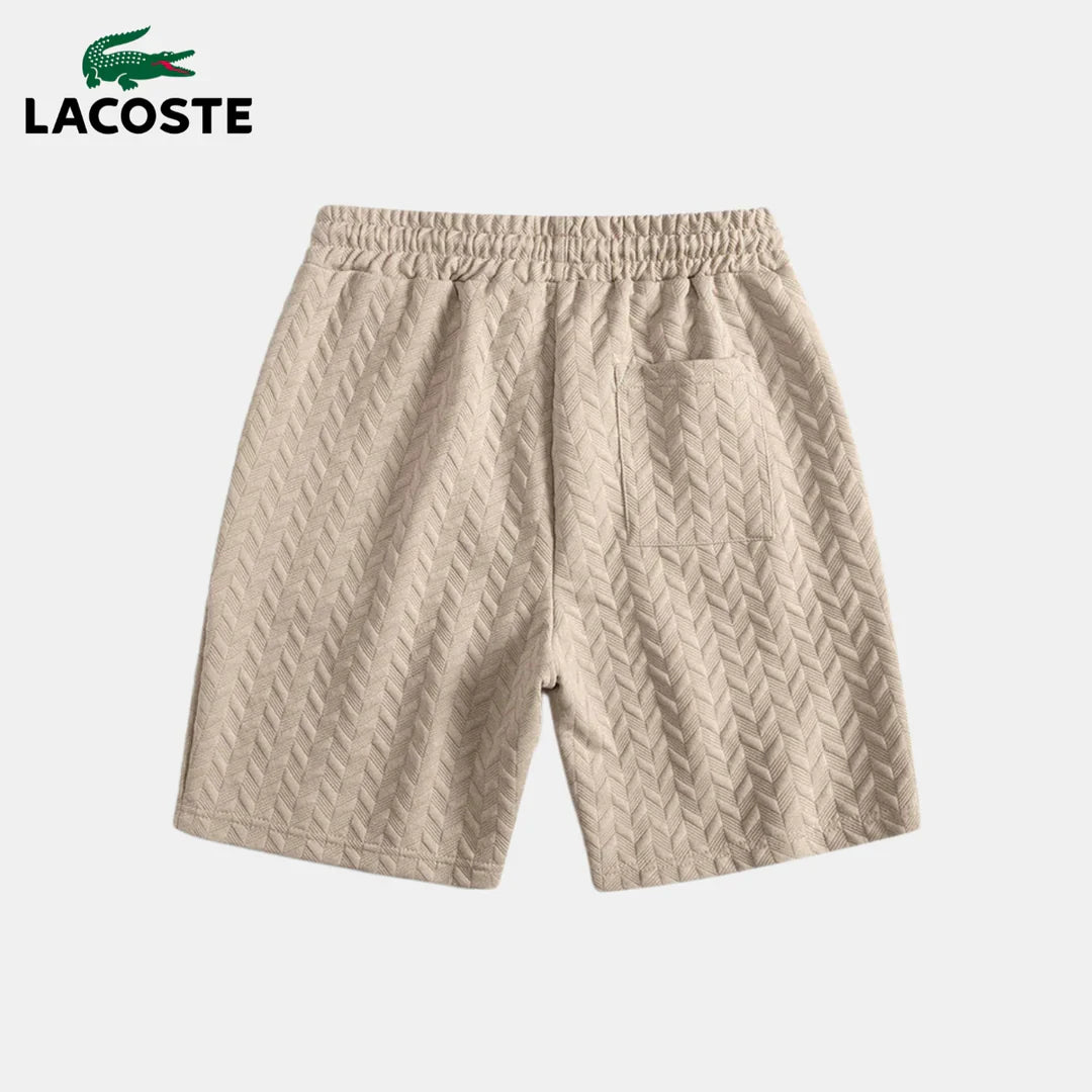 Strukturerad | Pikétröja och Shorts Set UTFÖRSÄLJNING