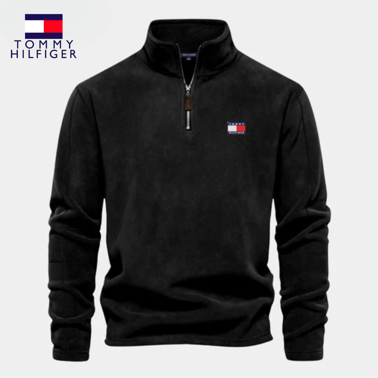 TH™ Half Zip Sweatshirt | I Bomull