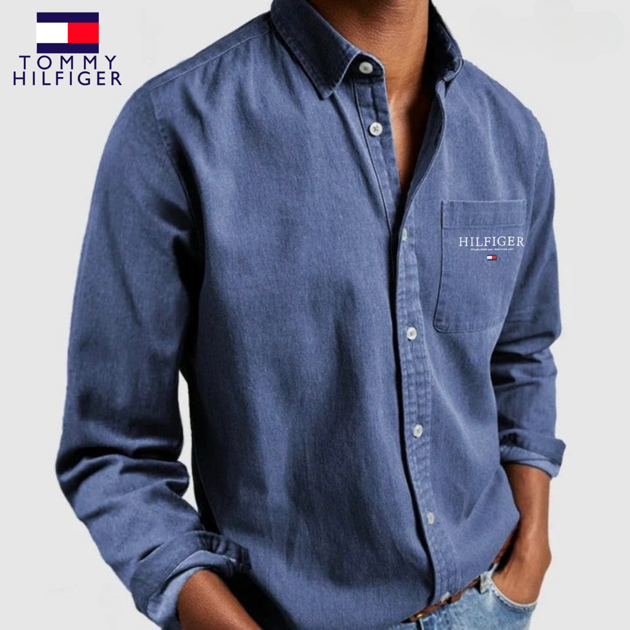Linneskjorta | i Oxford-stil