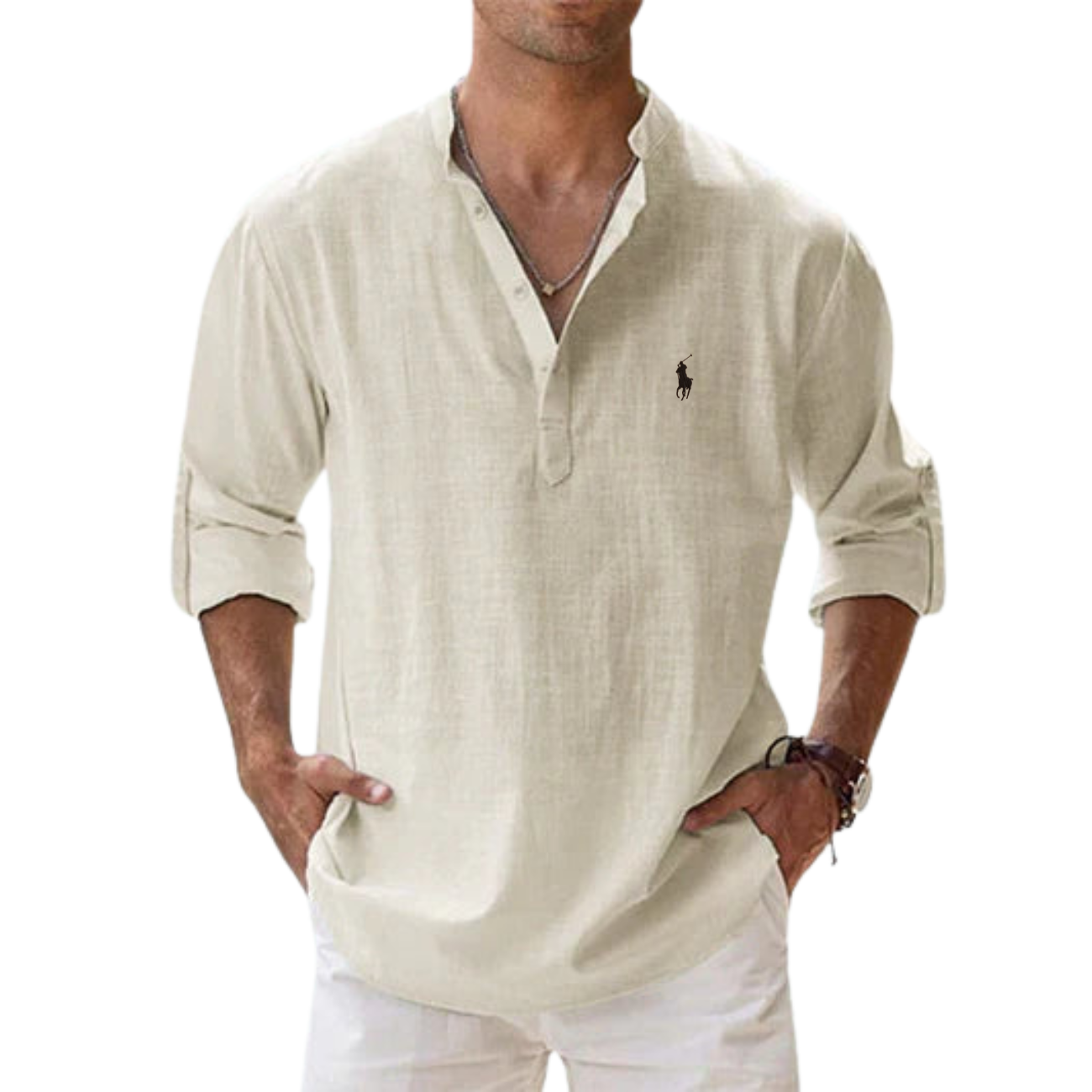 2026 Modern Komfortskjorta - Utförsäljningsrea