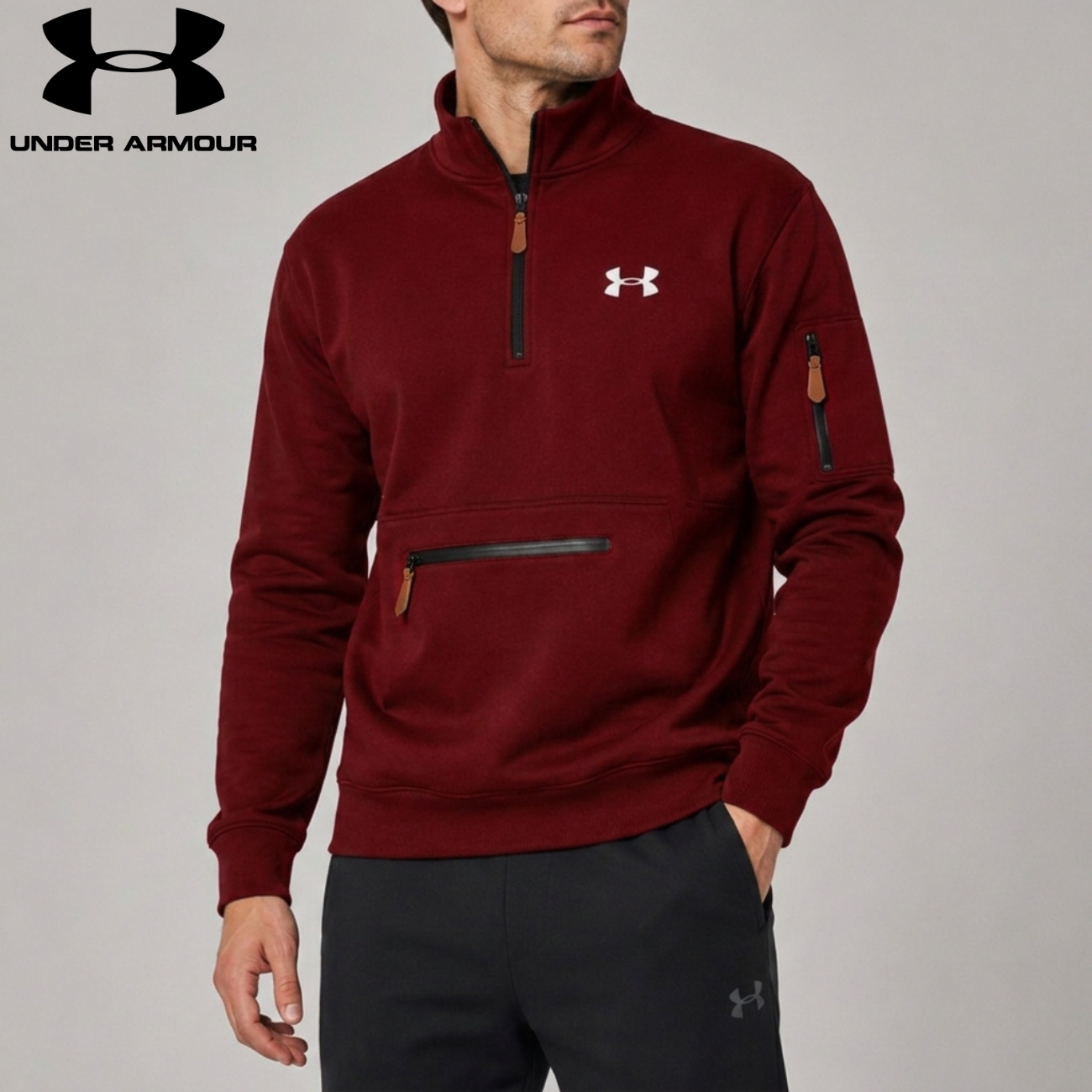 Quarter-Zip Pullover || Utförsäljning
