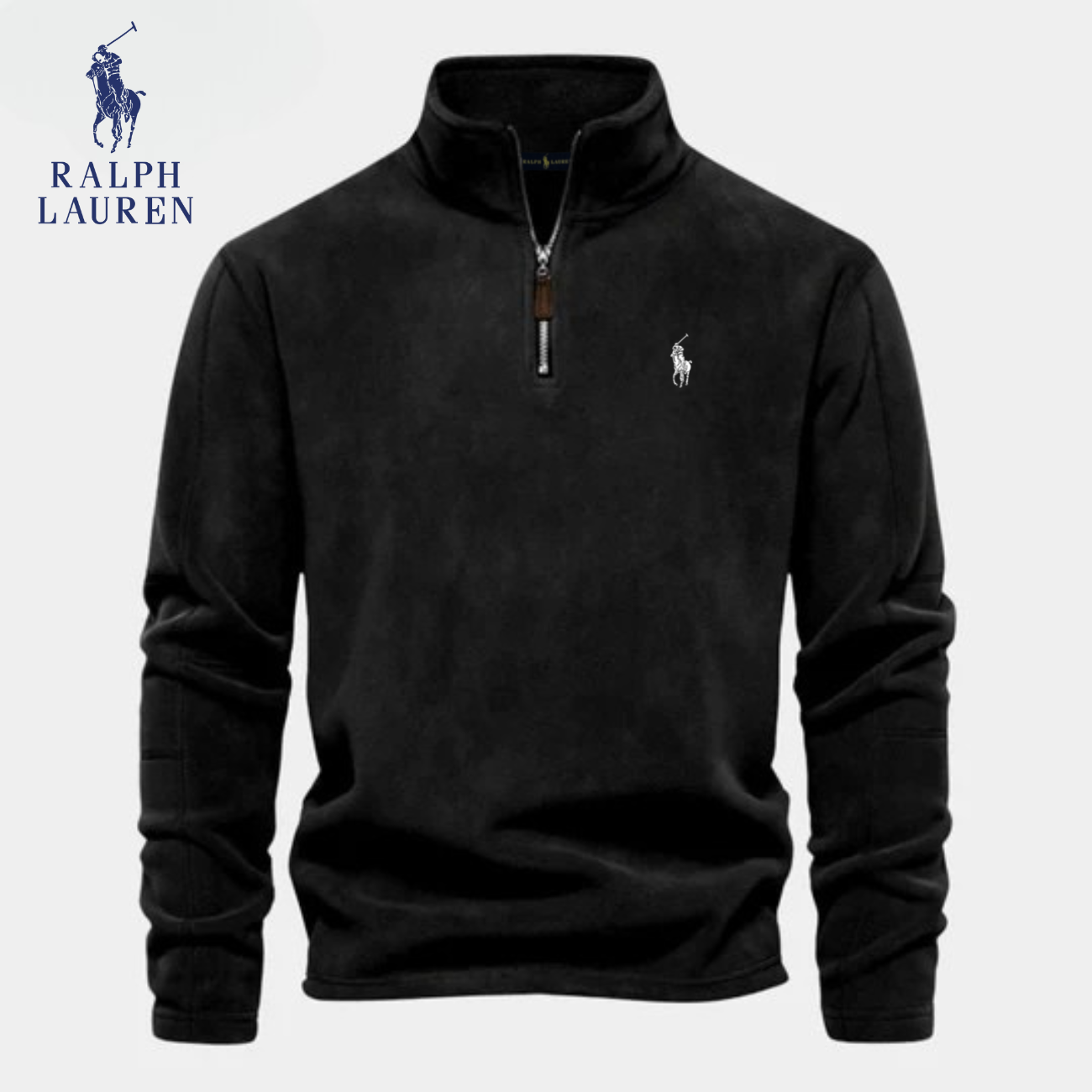 RL™ Half Zip Sweatshirt | I Bomull