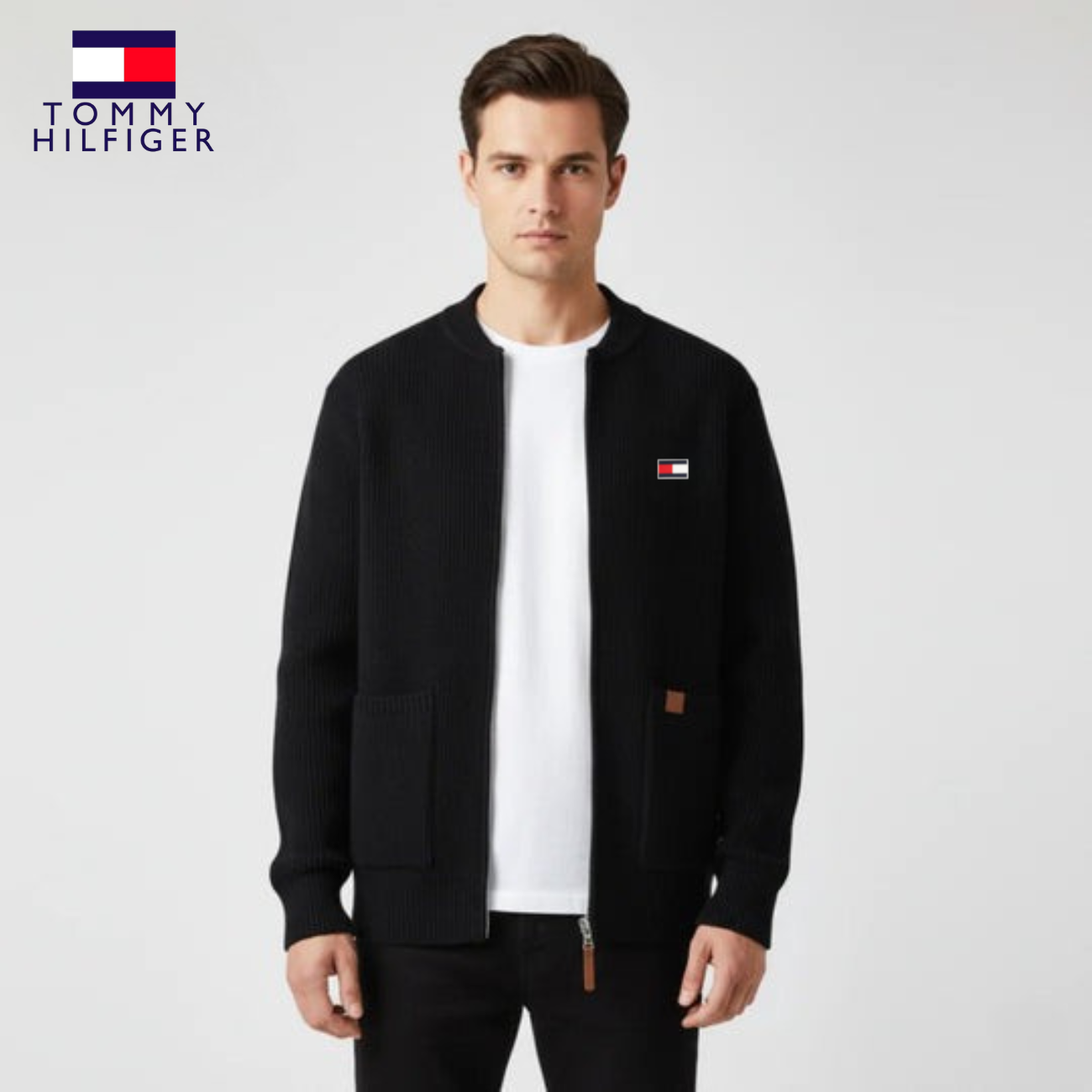 Zippad Stickad Kofta || REAPRIS