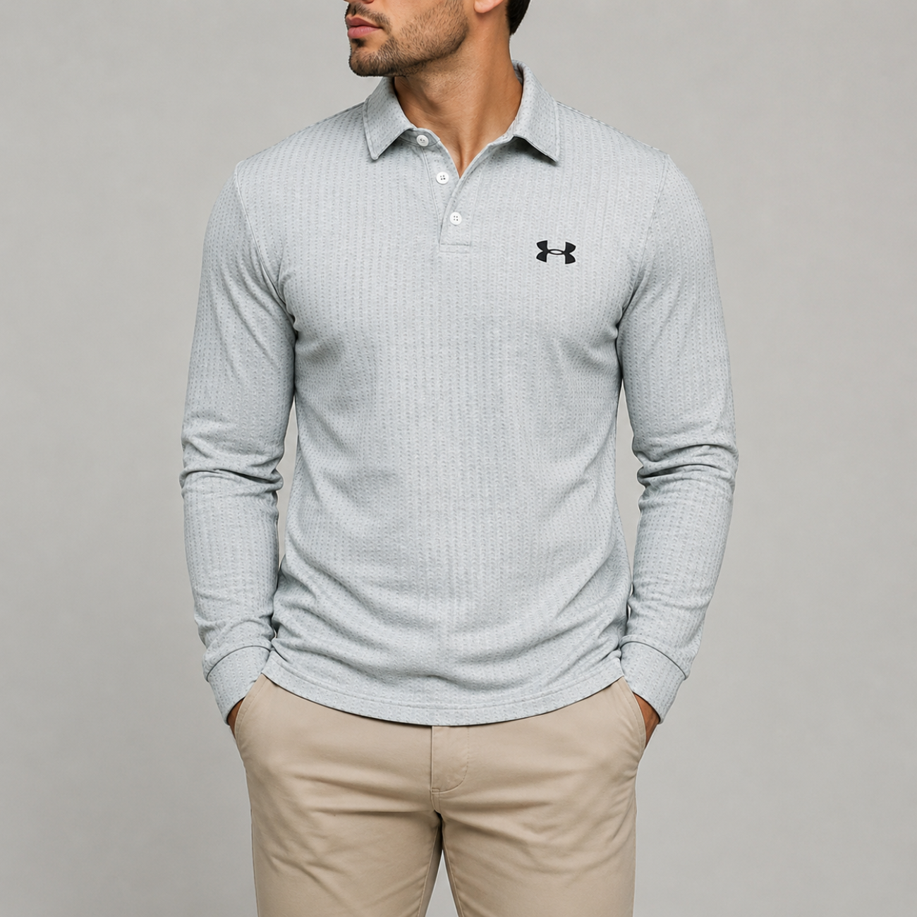 Långärmad Performance Polo - Utförsäljning