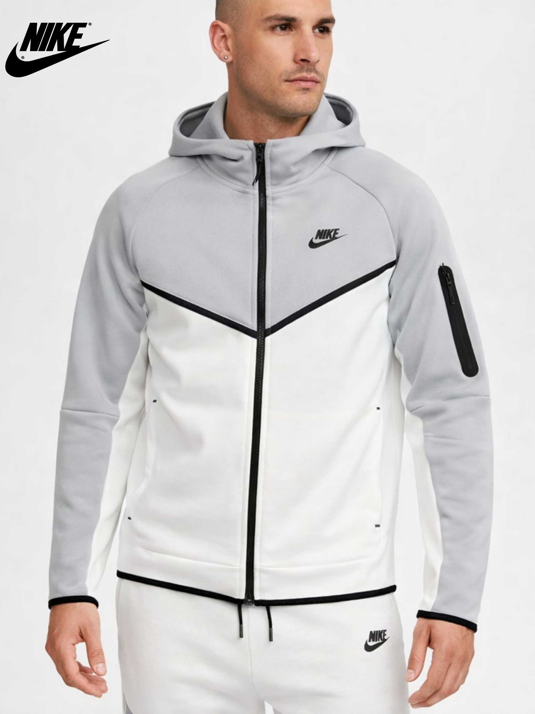 Mångsidig Zip-Up Hoodie || Rea