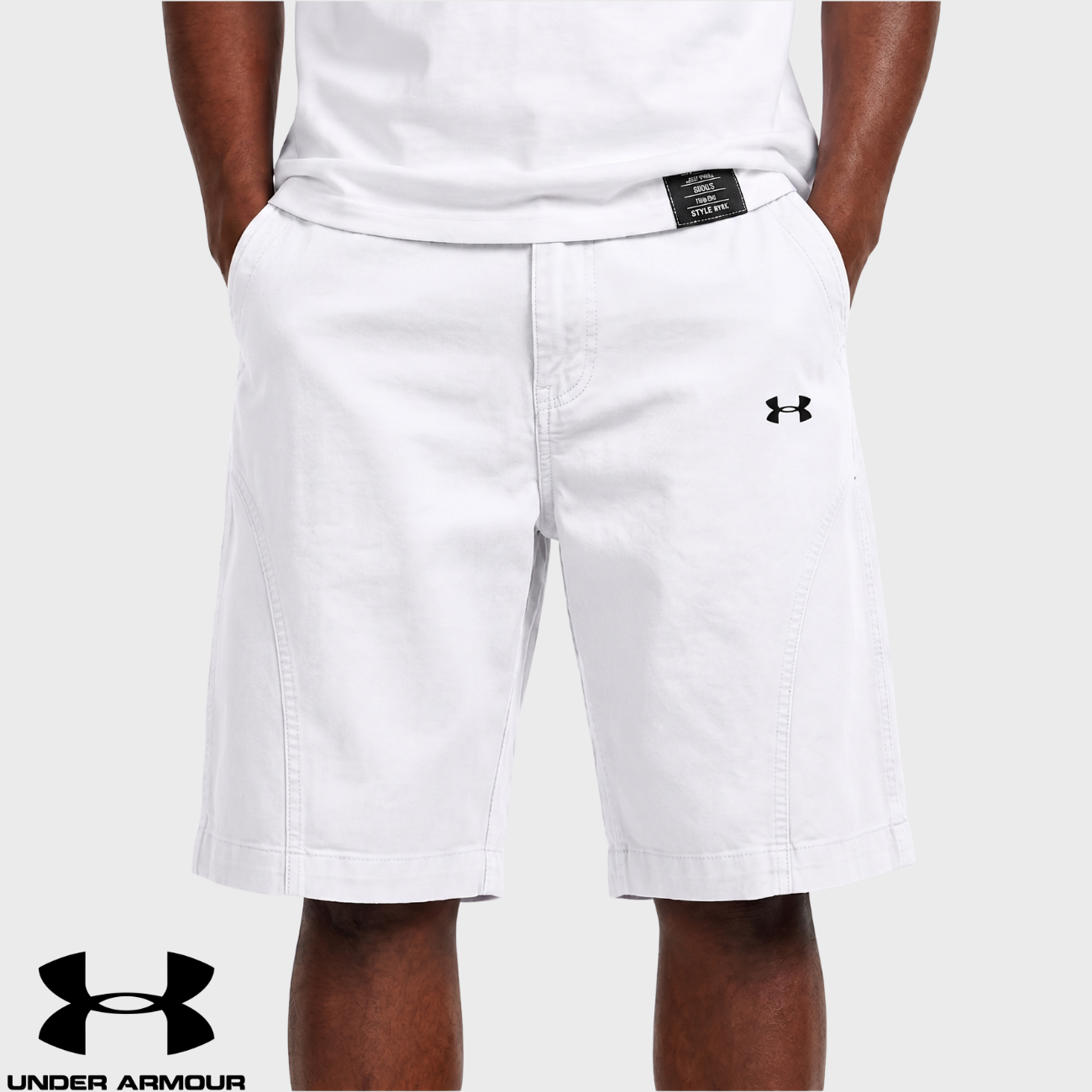 Tech-Performance Canvas Shorts || Utförsäljning