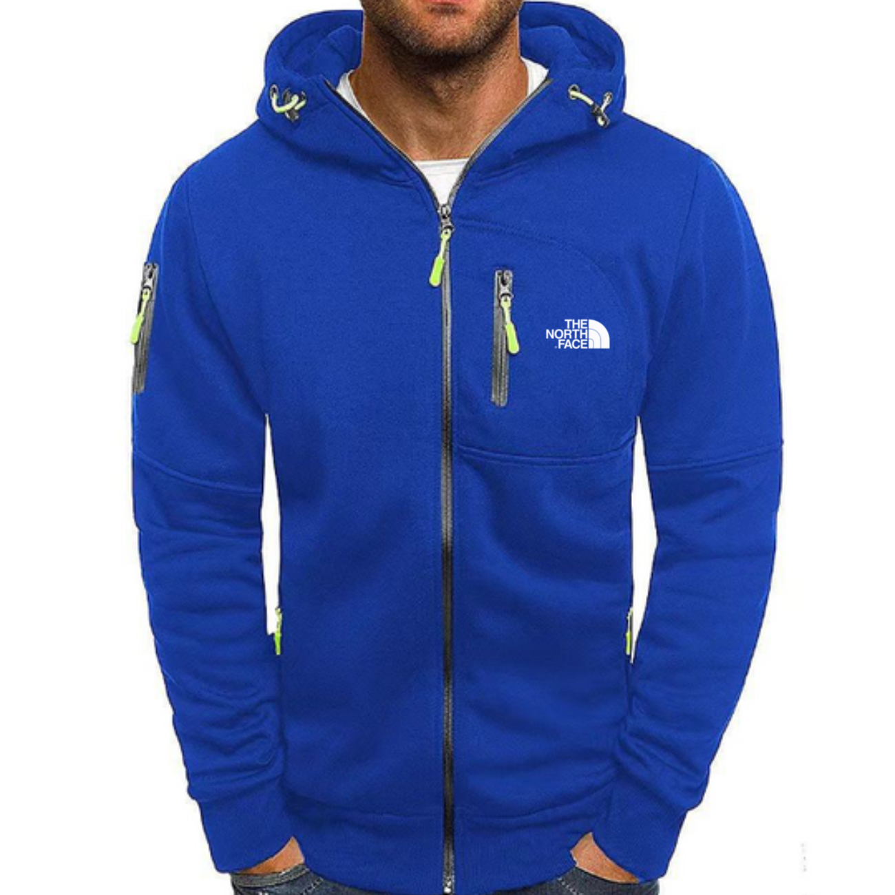 Premium Komfort Zip-Up Hoodie - Utförsäljning