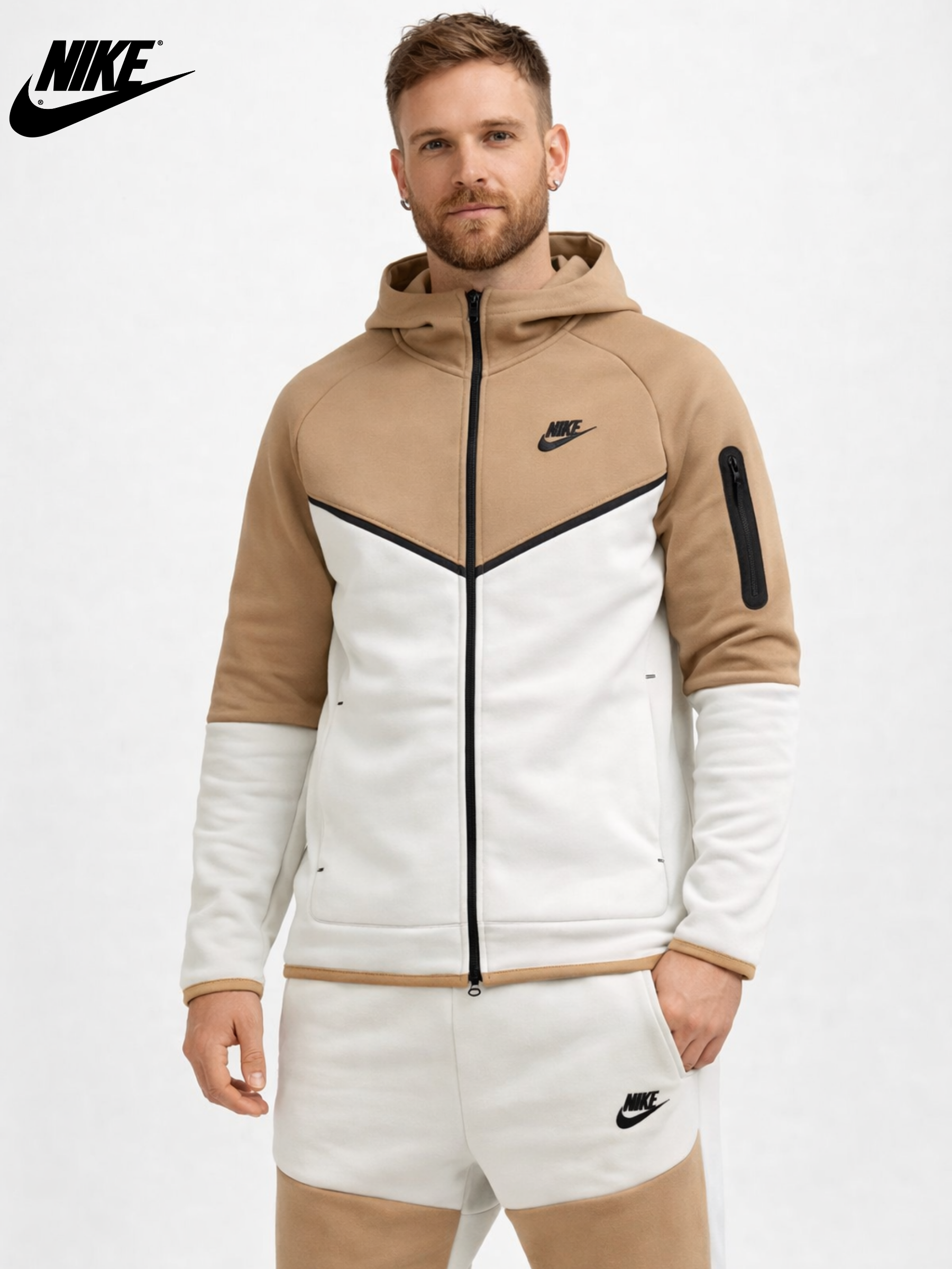 Mångsidig Zip-Up Hoodie || Rea