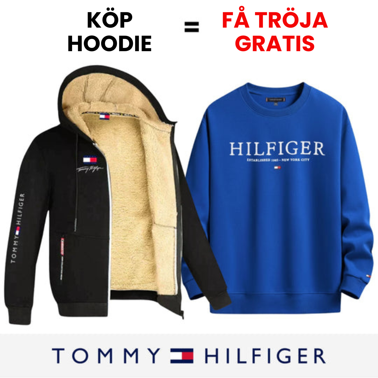 Premium Sherpa Hoodie + Sweat Erbjudande || BEGRĂNSAD ERBJUDANDE