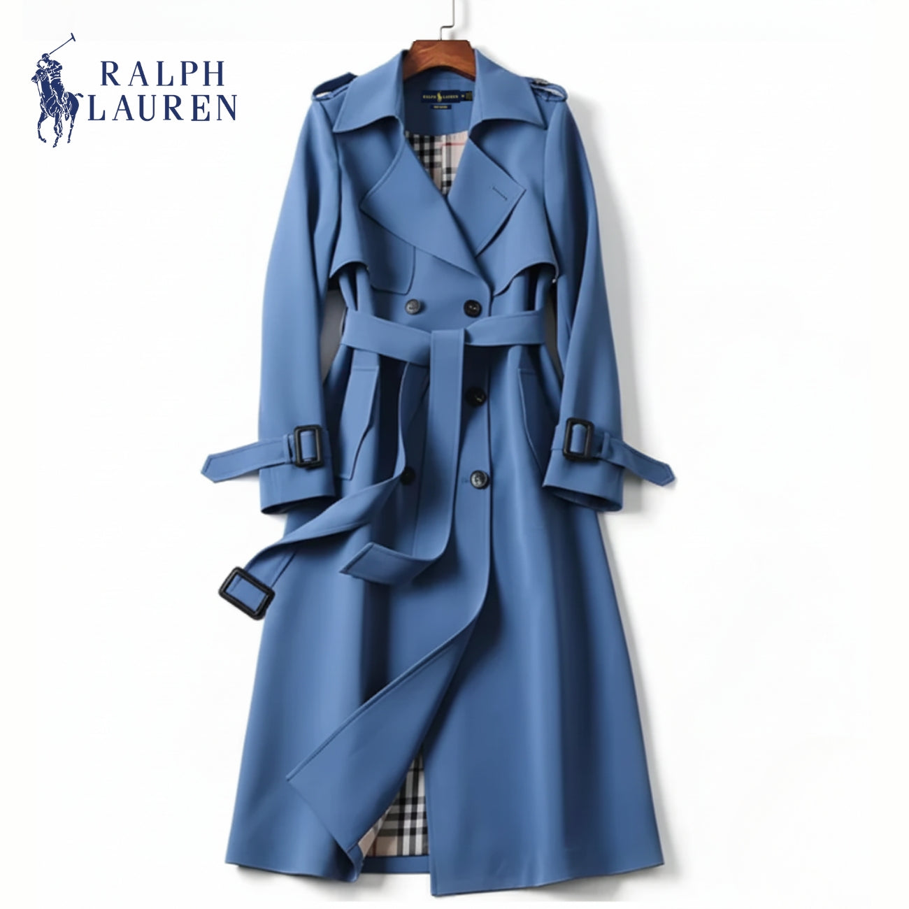 Elegant Trenchcoat med Bälte || UTFÖRSÄLJNINGSPRIS