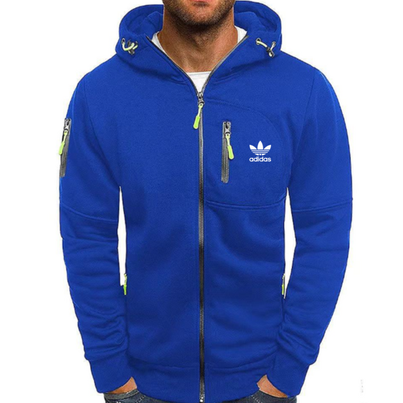 Premium Komfort Zip-Up Hoodie - Utförsäljning