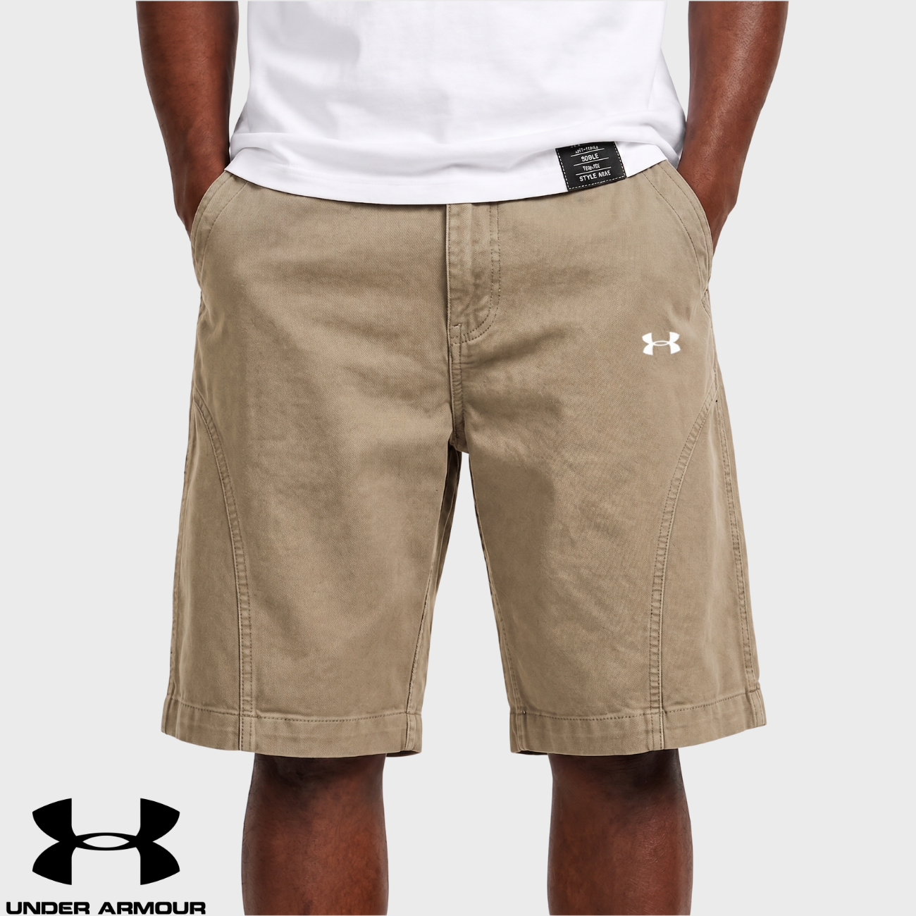 Tech-Performance Canvas Shorts || Utförsäljning