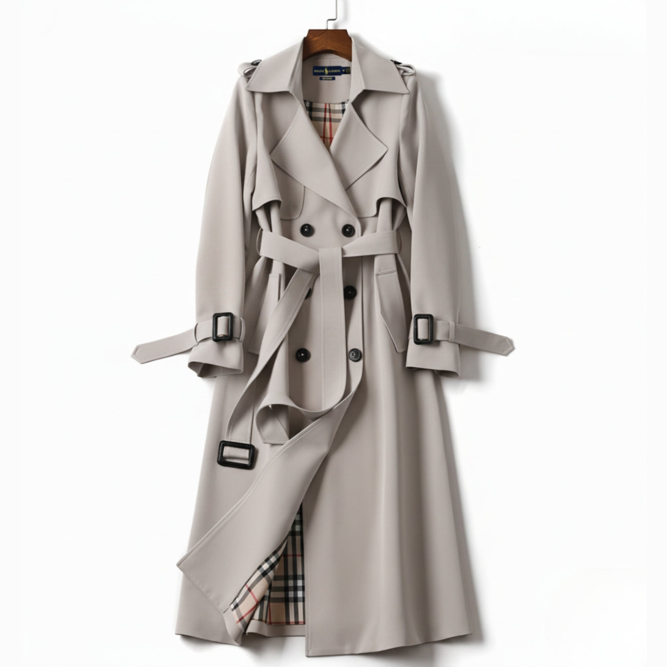 Elegant Trenchcoat med Bälte - UTFÖRSÄLJNINGSPRIS