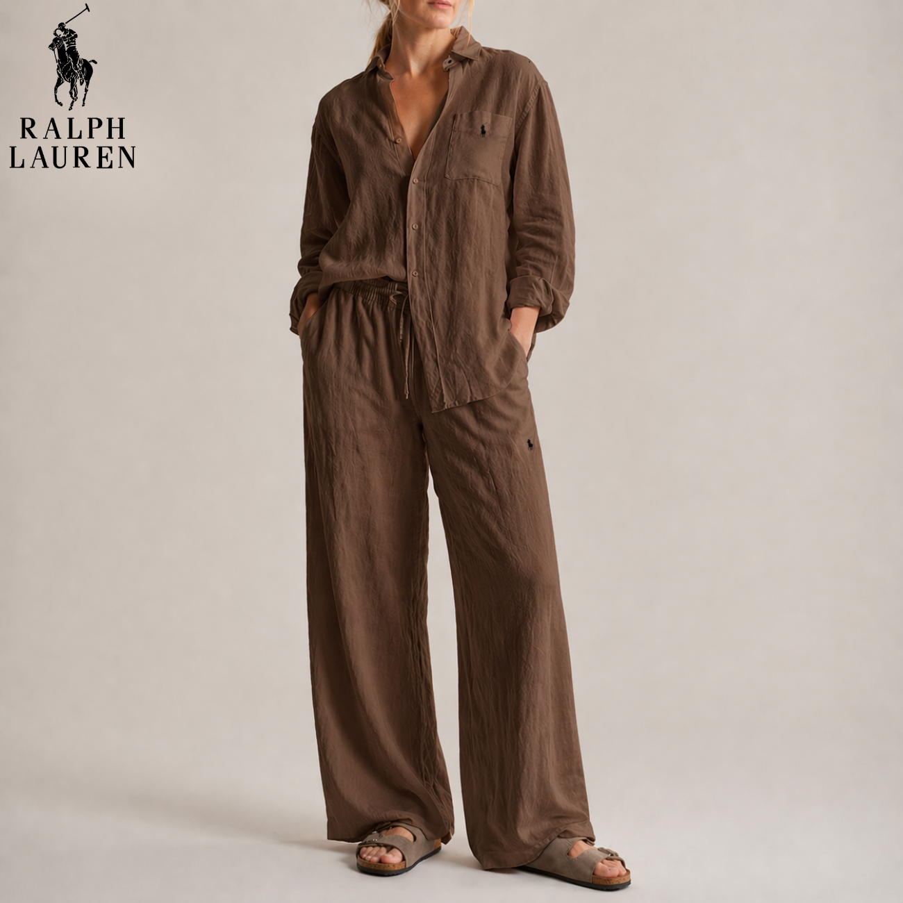 Avslappnad Passform Strukturerat Co-Ord Set || Realisationsrea