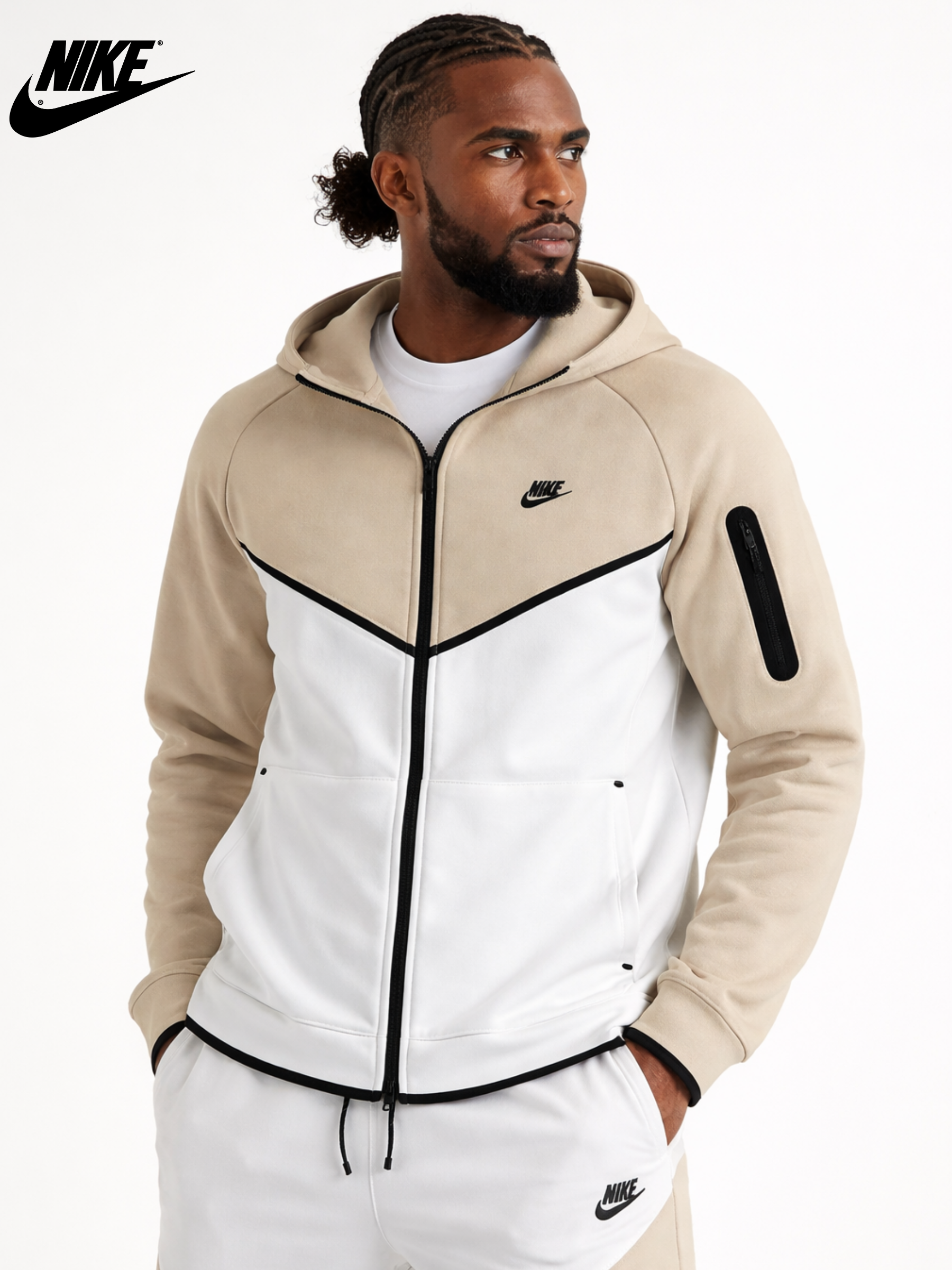 Mångsidig Zip-Up Hoodie || Rea