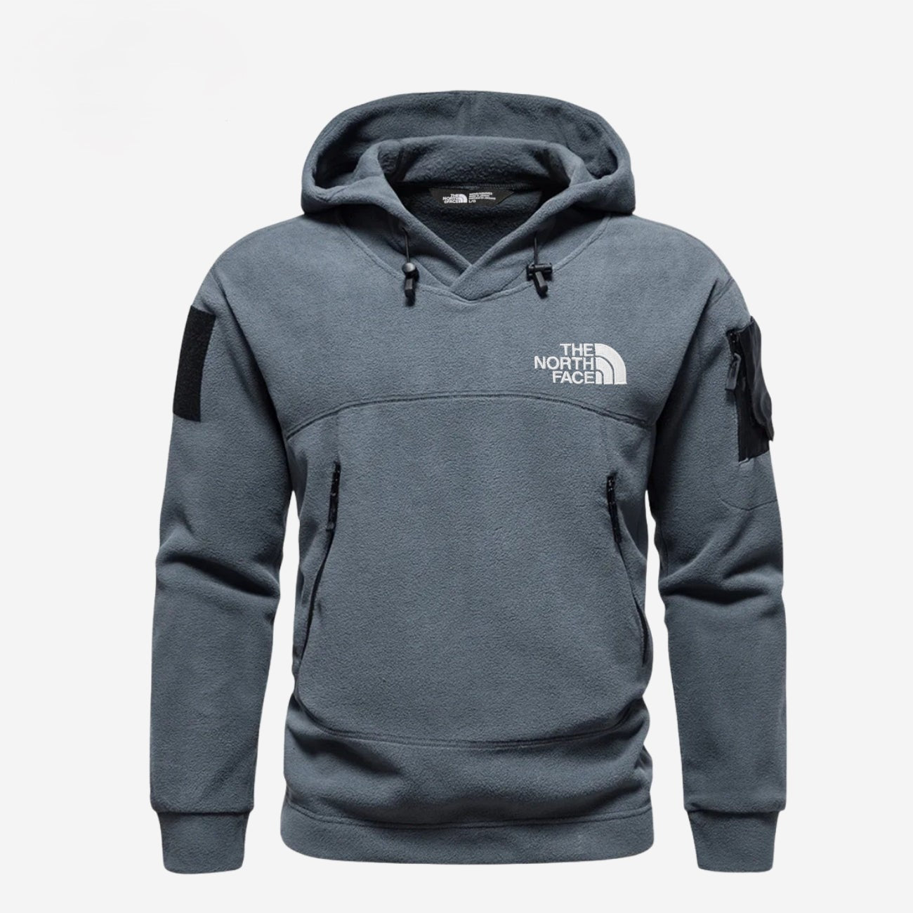 Herrens högpresterande fleece hoodie - Utrensningsrea