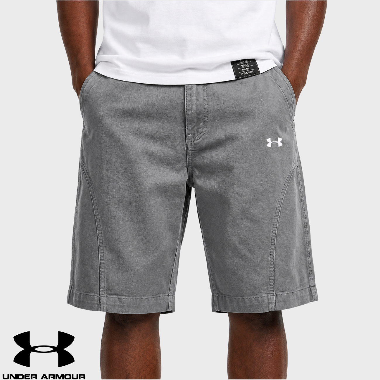 Tech-Performance Canvas Shorts || Utförsäljning