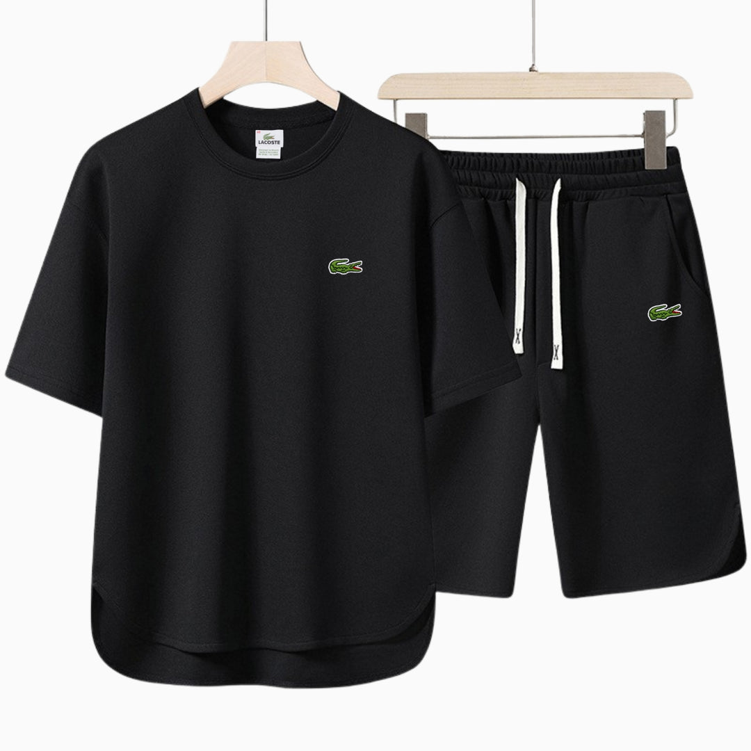 Casual Set för män - T-Shirt & Shorts