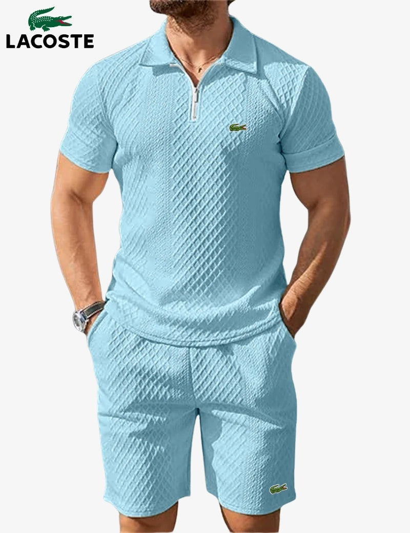Set Polo Zippé & Short || LAGERRRENSNING