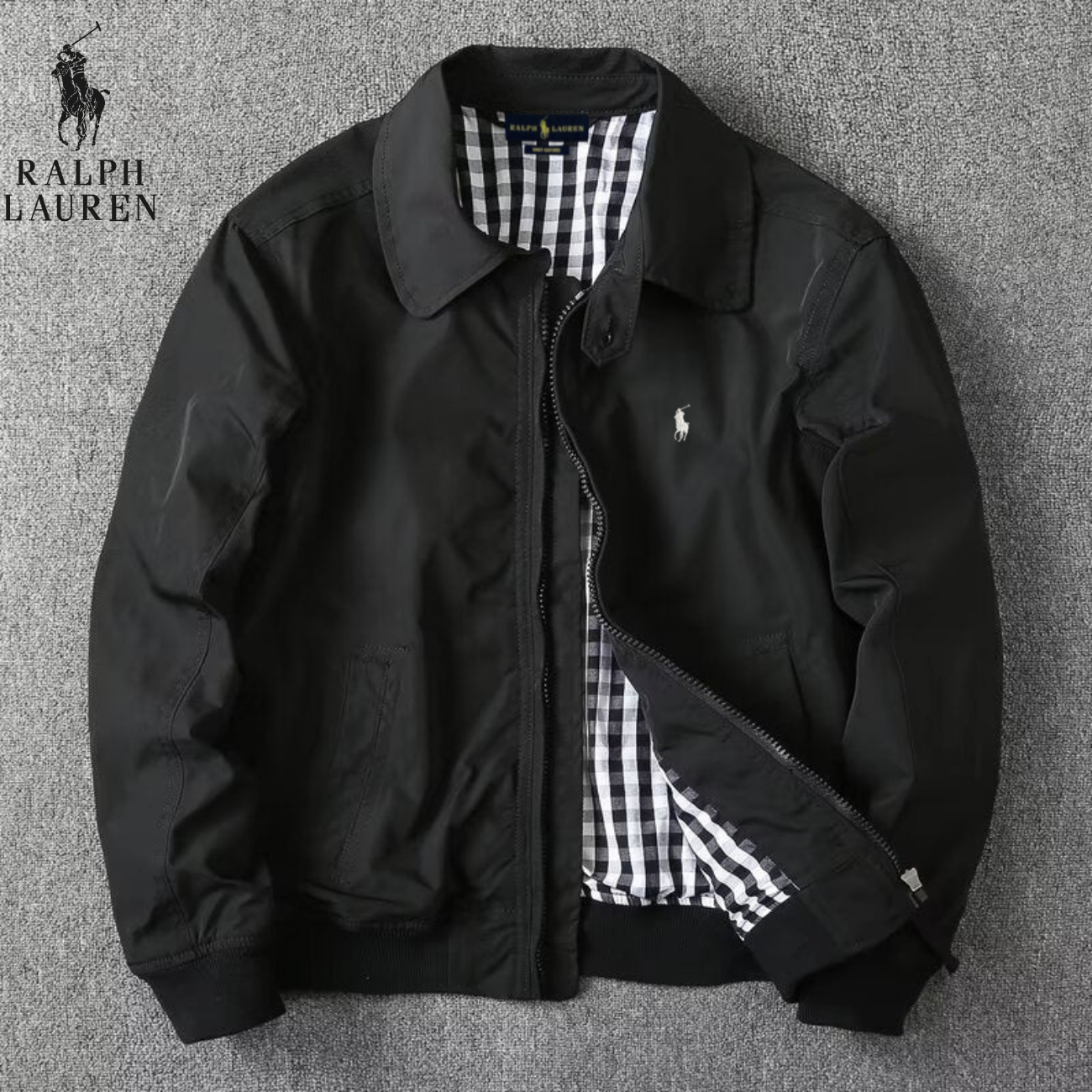 2026 Modern Klassisk Zip-Up Jacka || Rea