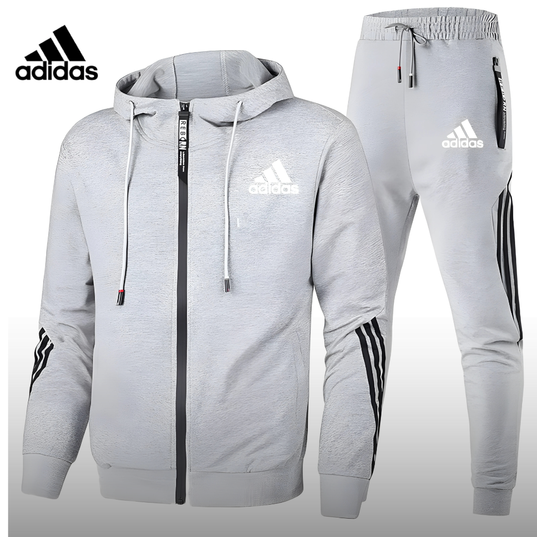 Modernt Atletiskt Hoodie- och Joggerset || Utförsäljning