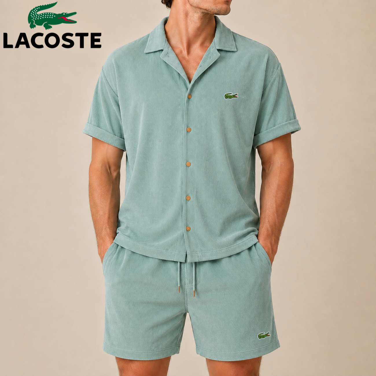 Manchester Krage Shorts Set || Utförsäljning