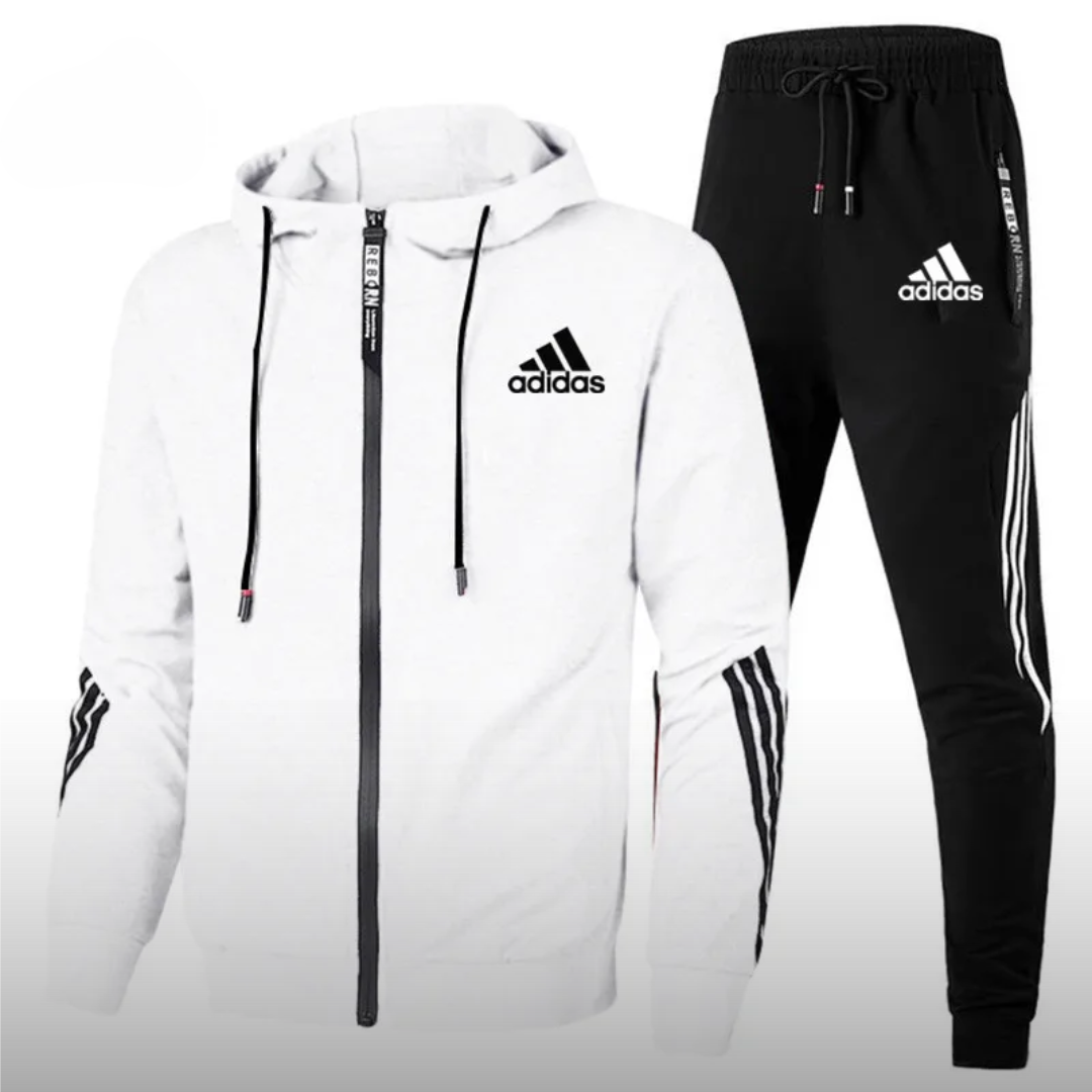 Modernt Atletiskt Hoodie- och Joggerset || Utförsäljning