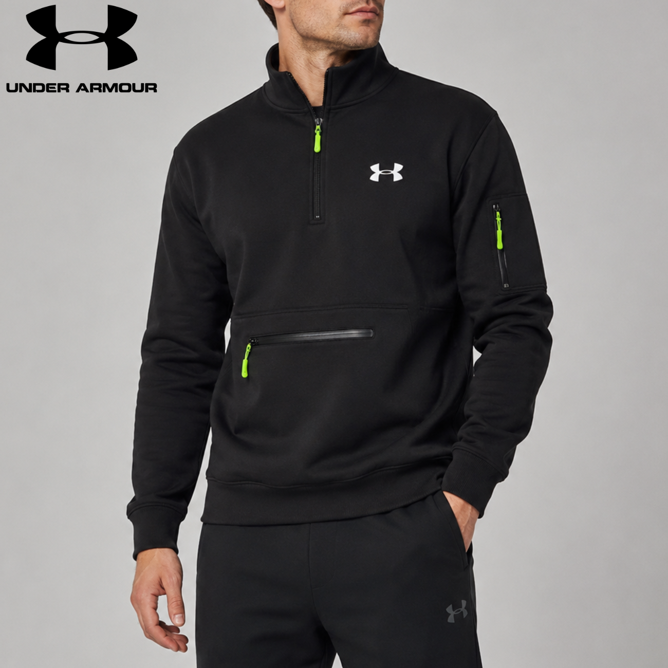 Quarter-Zip Pullover || Utförsäljning