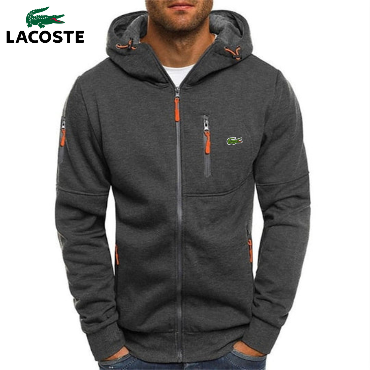 Premium Komfort Zip-Up Hoodie || Utförsäljning