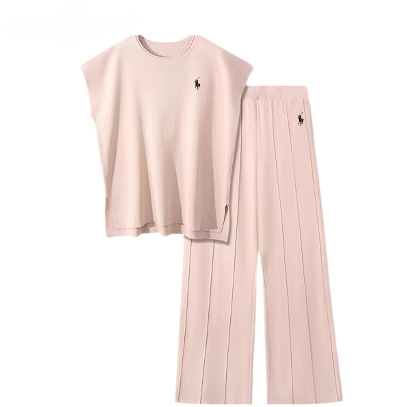 Minimalistiskt Chic Tvådelat Set - Utförsäljning
