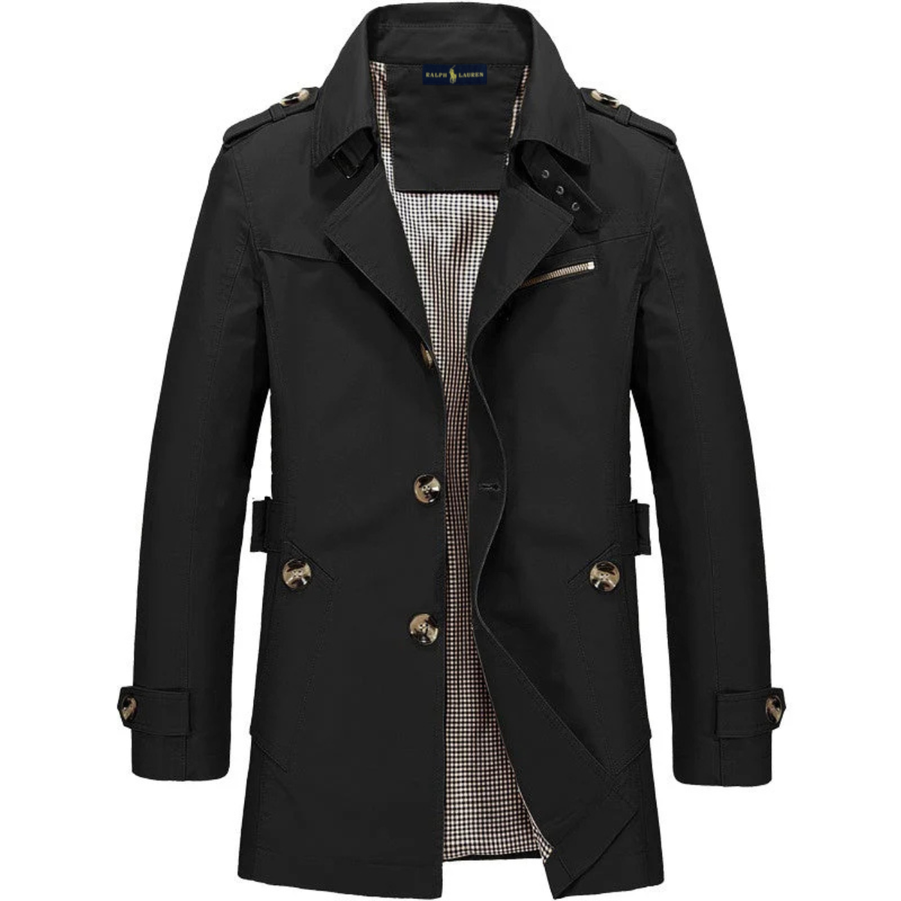 Tidlös Trench Coat || Utförsäljning