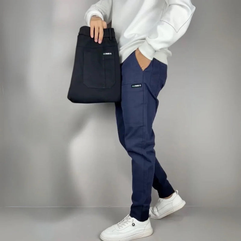 Bekväma Slim Fit Joggingbyxor || Utförsäljning