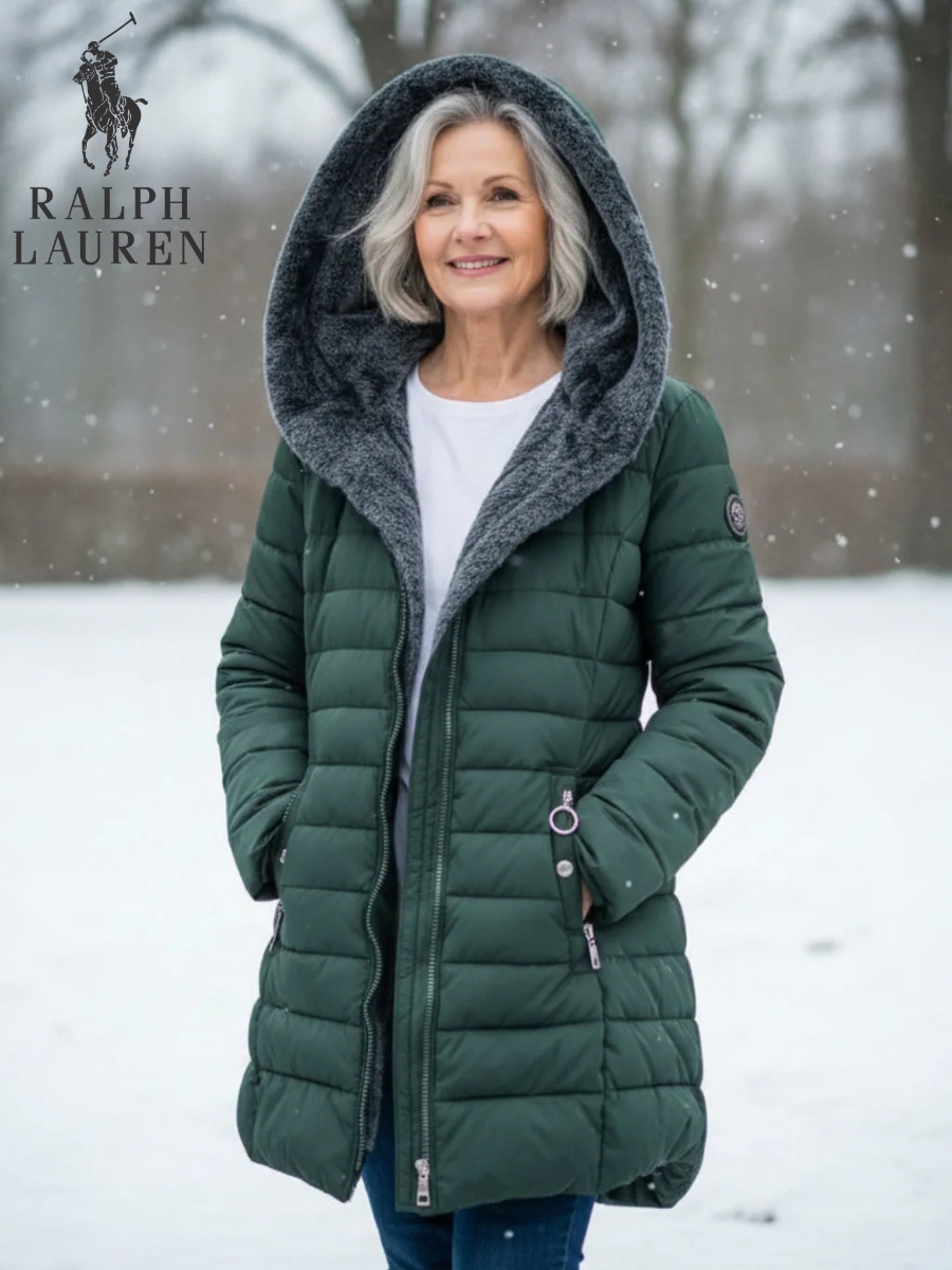 Arctic Elegance Vadderad Vinterkappa || Utförsäljning