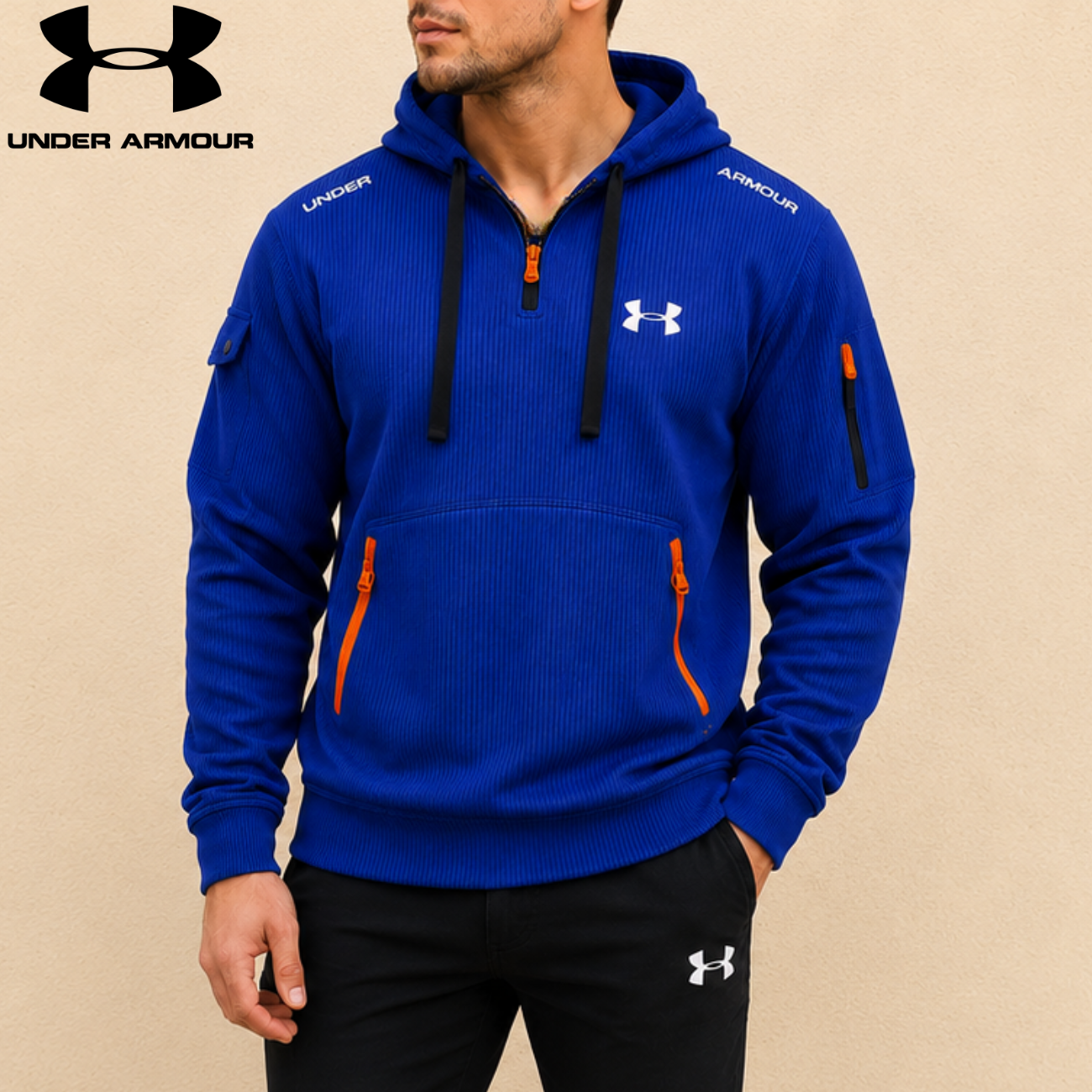 Hybrid Zip Hoodie || Utförsäljning