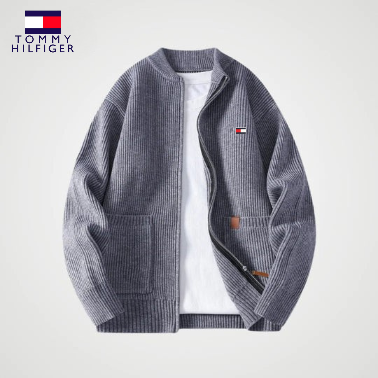 Zippad Stickad Kofta || REAPRIS