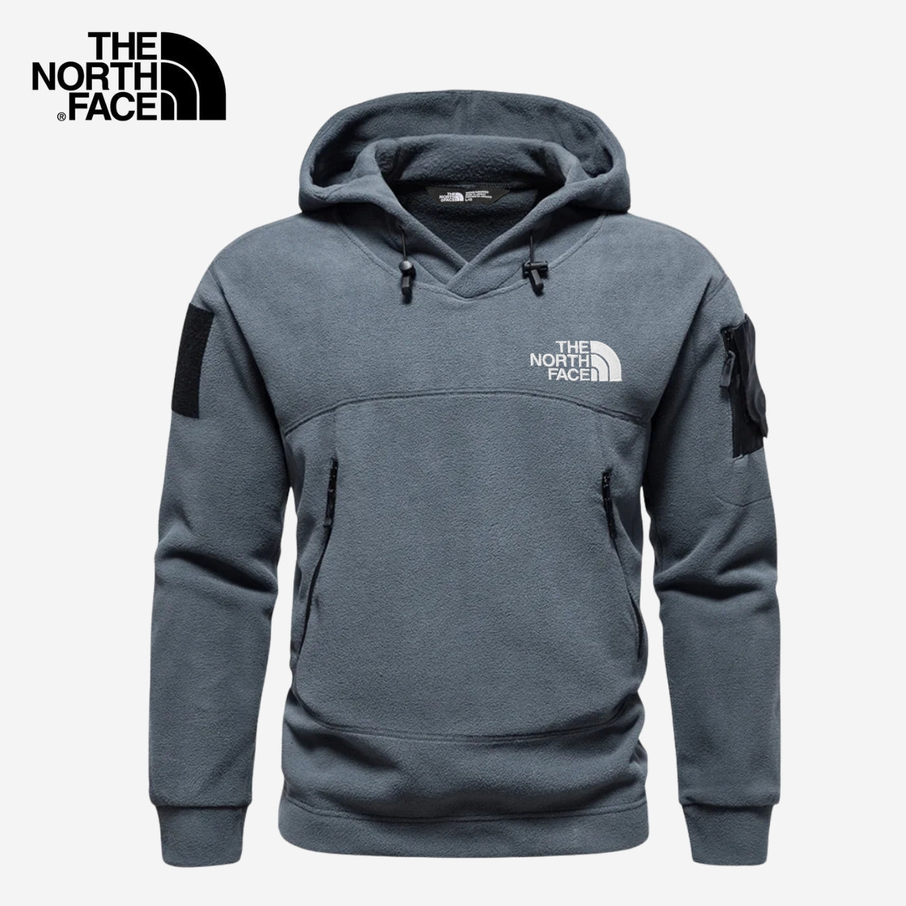 Herrens högpresterande fleece hoodie || Utrensningsrea