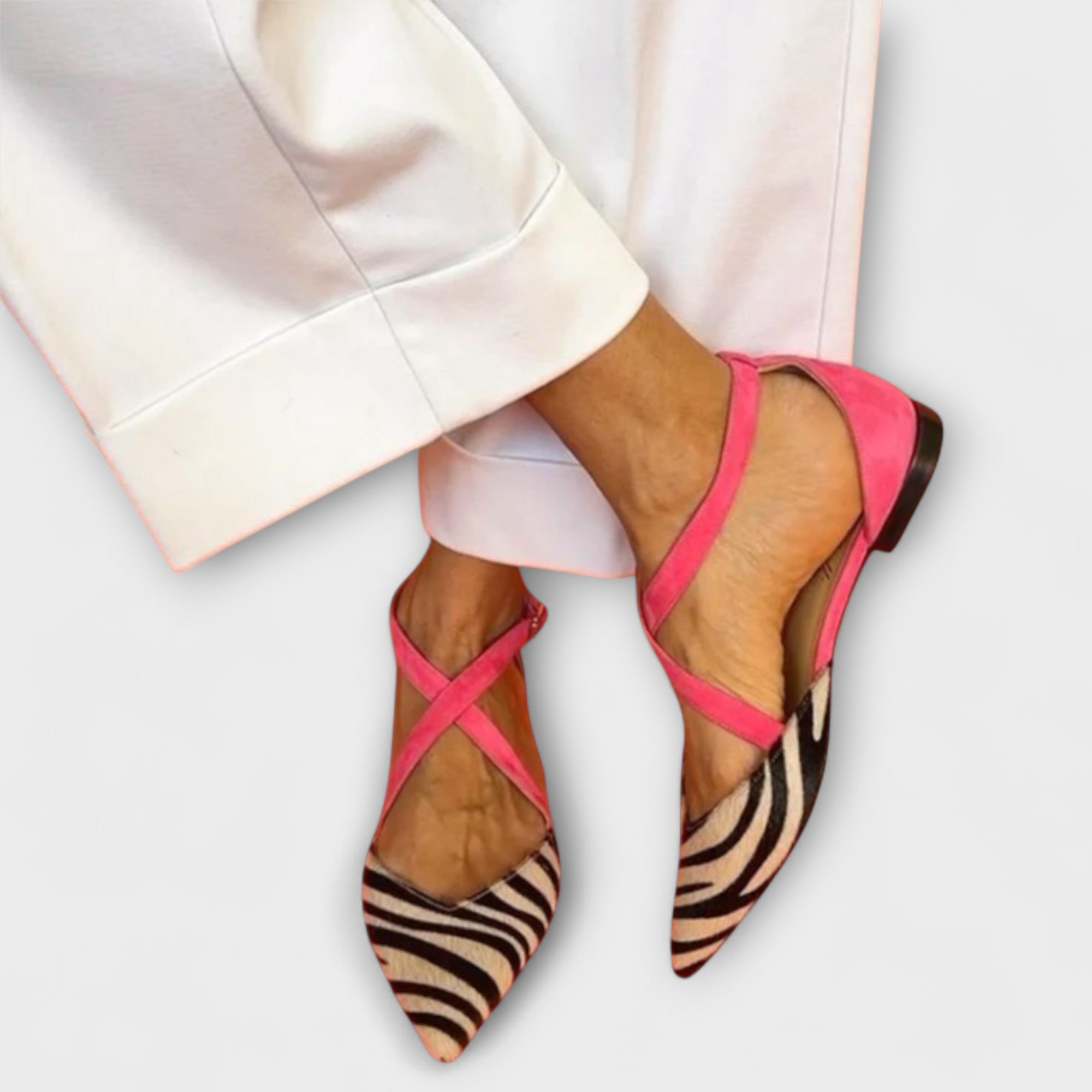 Fenna - ballerinaskor med rem