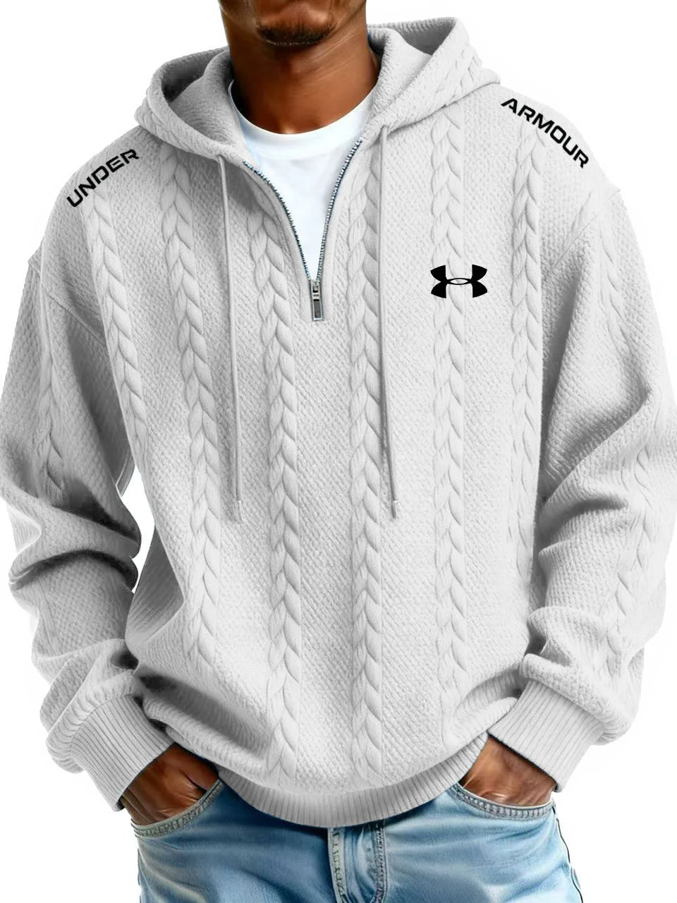 UA halvzip-hoodie