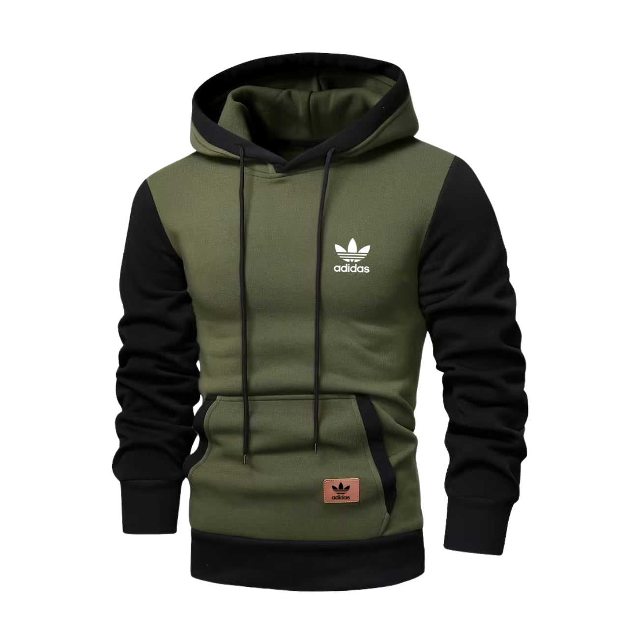 Avslappnad Hoodie - REA PRIS