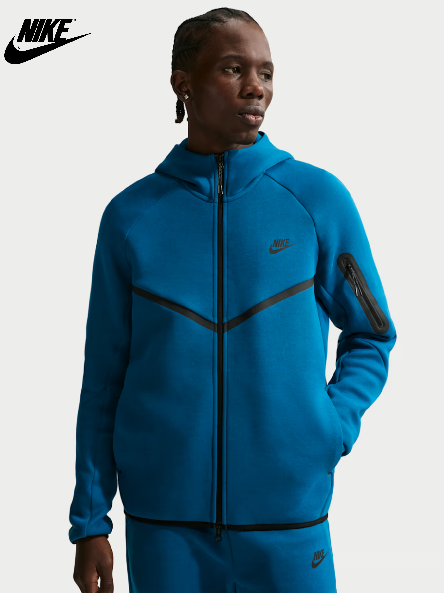 Mångsidig Zip-Up Hoodie || Rea