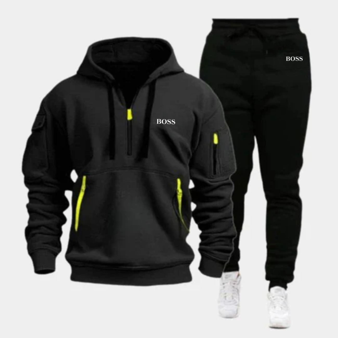 Avslappnat streetwear-set || Utförsäljningspris